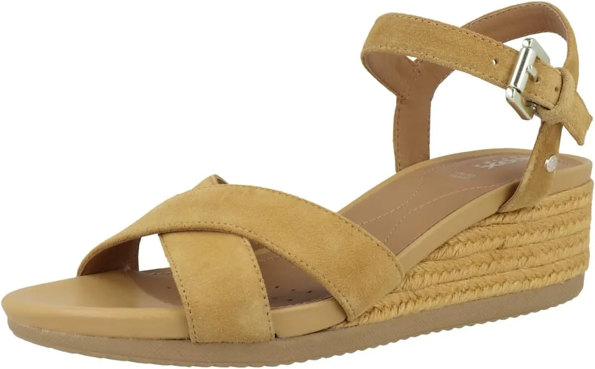 Geox Women's D Ischia Corda C Open Toe Sandals