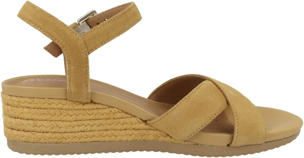 Geox Women's D Ischia Corda C Open Toe Sandals