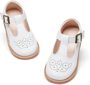 GINFIVE Toddler Little Girls Mary Janes Flats Girls Dress Shoes Kids Shoes