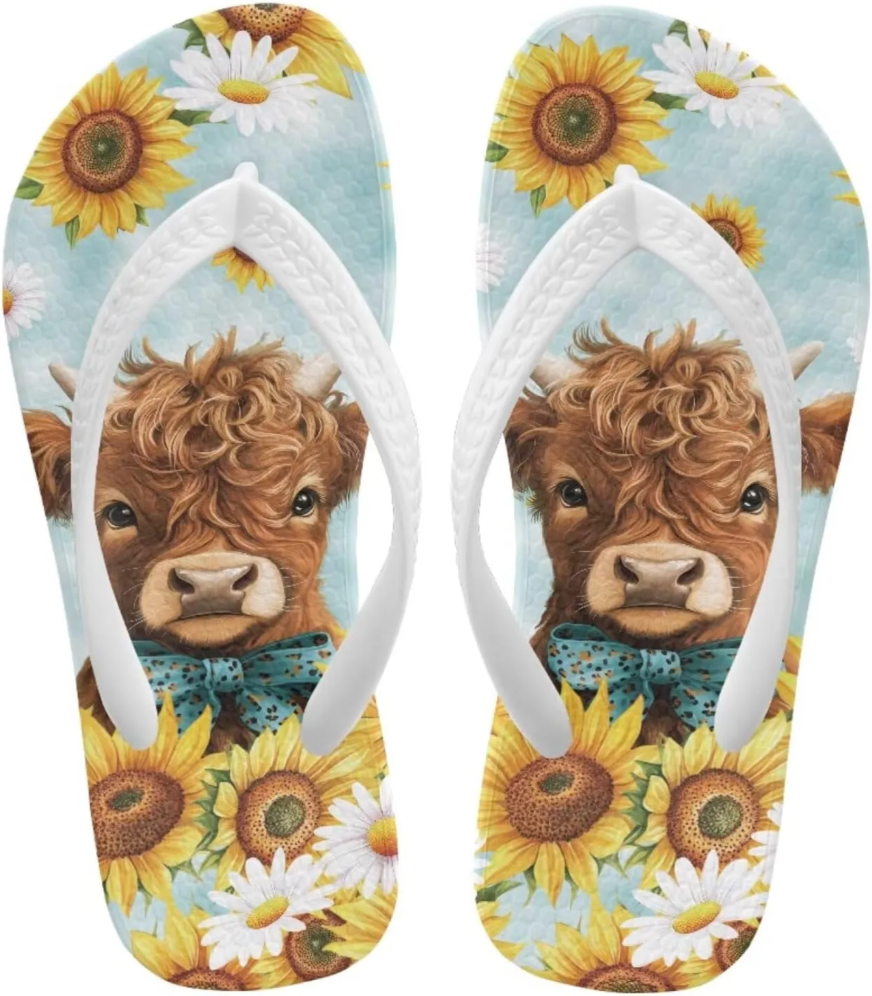 Girls Flip Flops Summer Beach Sandals Indoor Outdoor Slippers with Non Slip Sole Cute Flip Flops for Kids