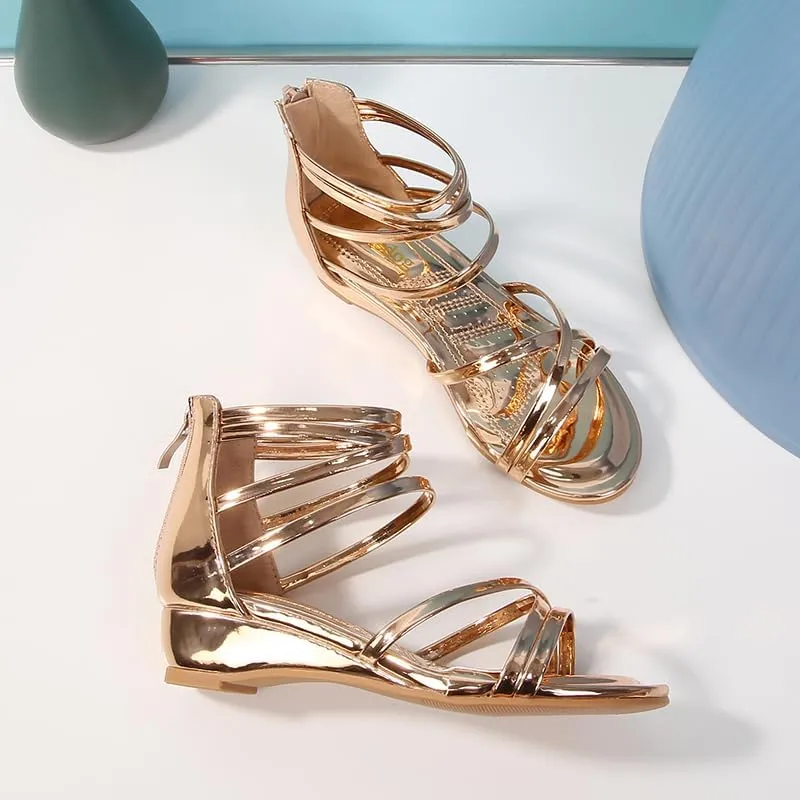 Girls Low Heel Chunky Sandals Wedding Dress Pumps Shoes