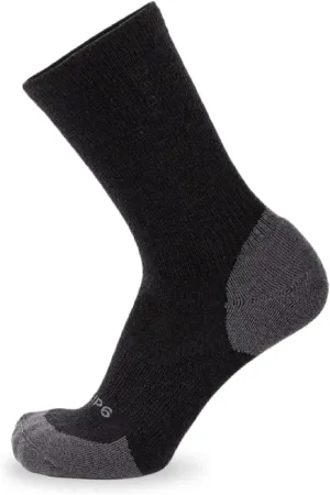 GRIP6 Crew Socks - Merino Wool Socks Made in the USA, Lightweight Wool Hiking Socks, Crew Socks for Men and Women