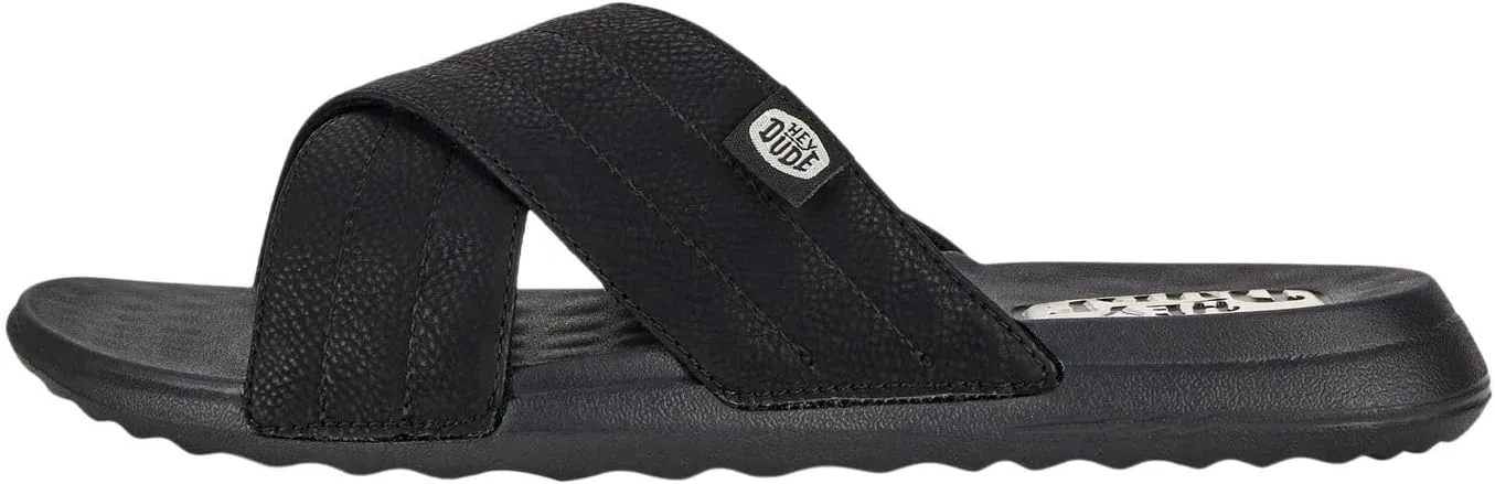 Hey Dude Women's Christi Slide Distressed | Women's Shoes | Women Slip-on Sandals | Comfortable & Light-Weight