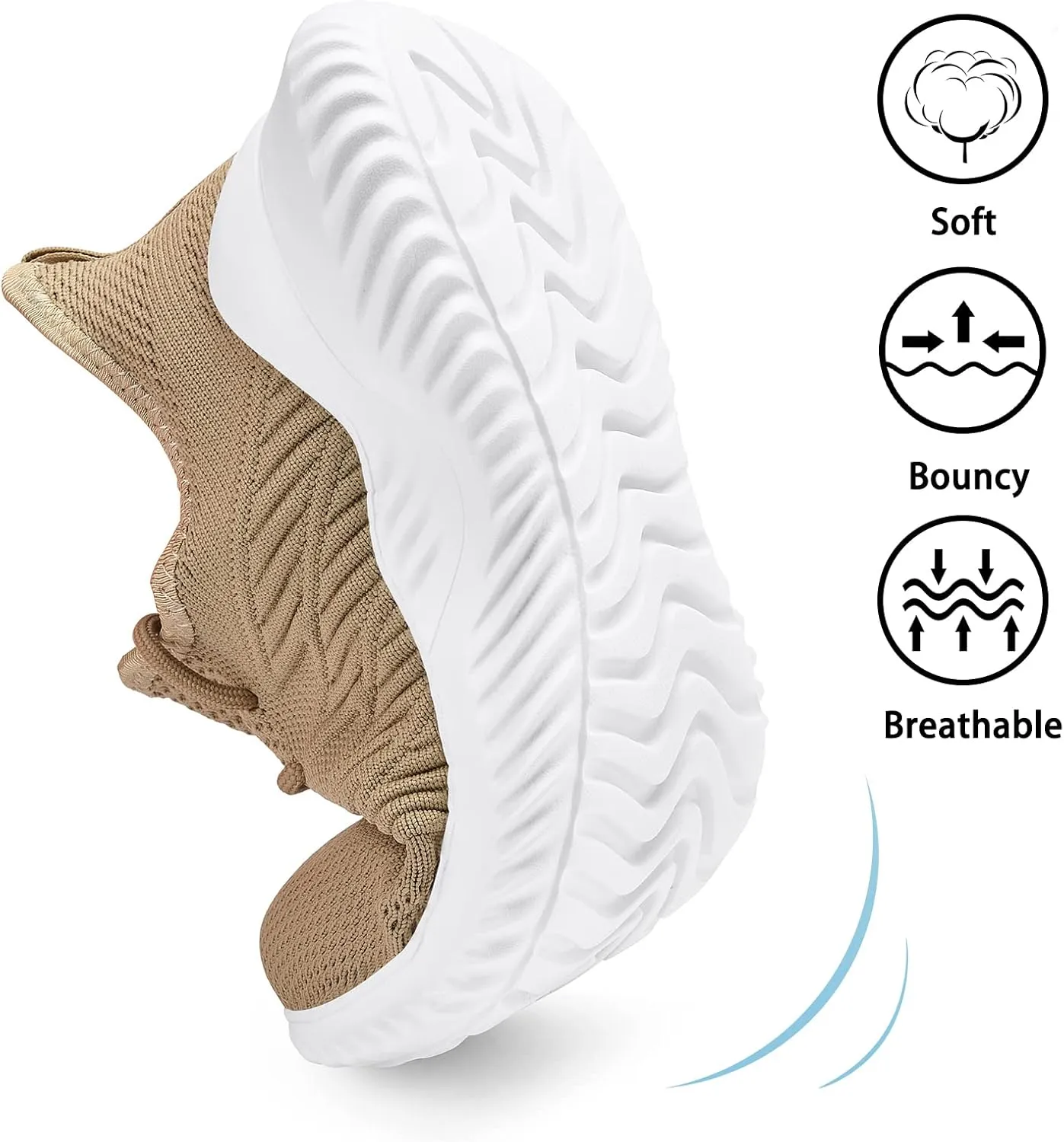 HHP Men's Walking Shoes Sneakers - Tennis Workout Running PonPom Shoes Gym Breathable Comfortable & Lightweight Shoes
