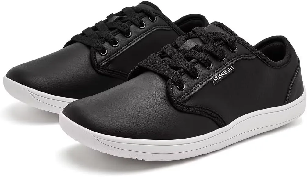 HOBIBEAR Unisex Wide Barefoot Shoes for Mens Womens Minimalist Zero Drop Shoes Sneakers