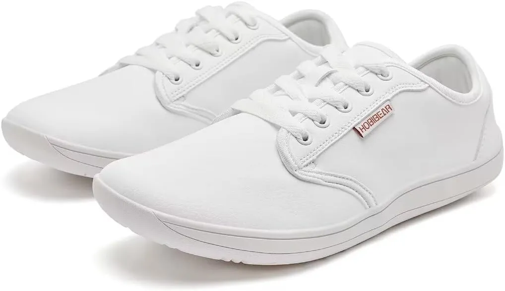 HOBIBEAR Unisex Wide Barefoot Shoes for Mens Womens Minimalist Zero Drop Shoes Sneakers