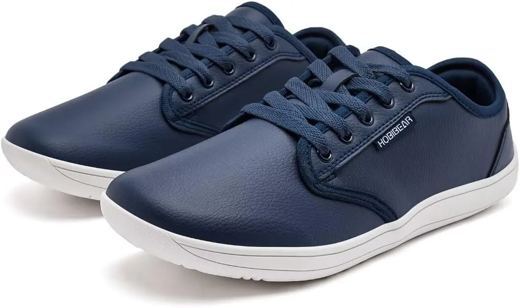 HOBIBEAR Unisex Wide Barefoot Shoes for Mens Womens Minimalist Zero Drop Shoes Sneakers