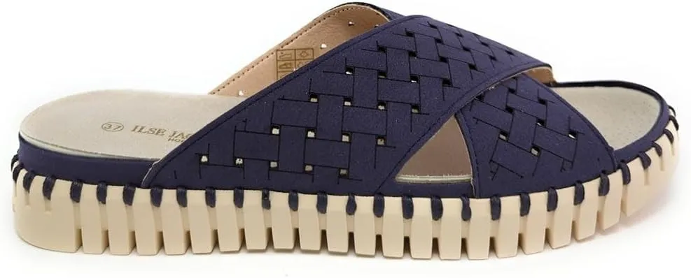Ilse Jacobsen Womens Tulip 1077 Textile Sandals