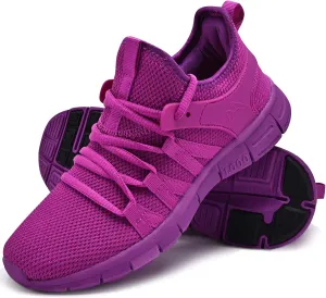 INZCOU Running Shoes Lightweight Tennis Shoes Non Slip Gym Workout Shoes Breathable Mesh Walking Sneakers