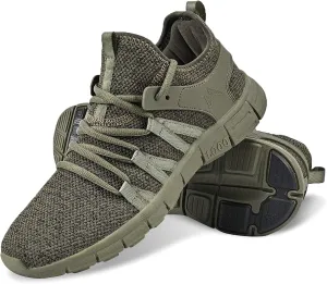 INZCOU Running Shoes Lightweight Tennis Shoes Non Slip Gym Workout Shoes Breathable Mesh Walking Sneakers
