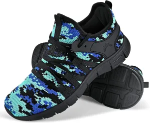 INZCOU Running Shoes Lightweight Tennis Shoes Non Slip Gym Workout Shoes Breathable Mesh Walking Sneakers