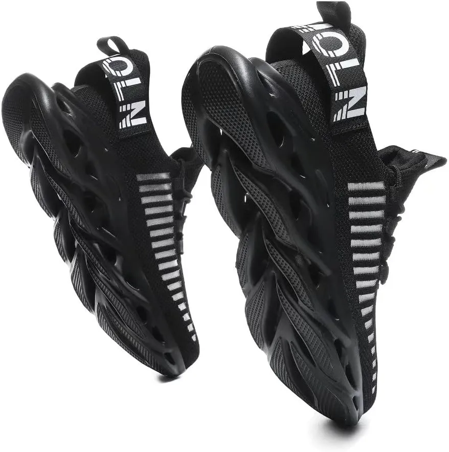 Jakcuz Women's Lace Up Walking Shoes Breathable Ultra Lightweight Sport Casual Ladies Girls Fashion Platform Sneakers