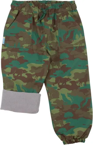 JAN & JUL Kids Toddlers Boys Girls Cozy Dry Water-Proof Rain Snow Pants