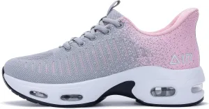 JARLIF Women's Lightweight Athletic Running Shoes Breathable Sport Air Fitness Gym Jogging Sneakers (Size5.5-11)