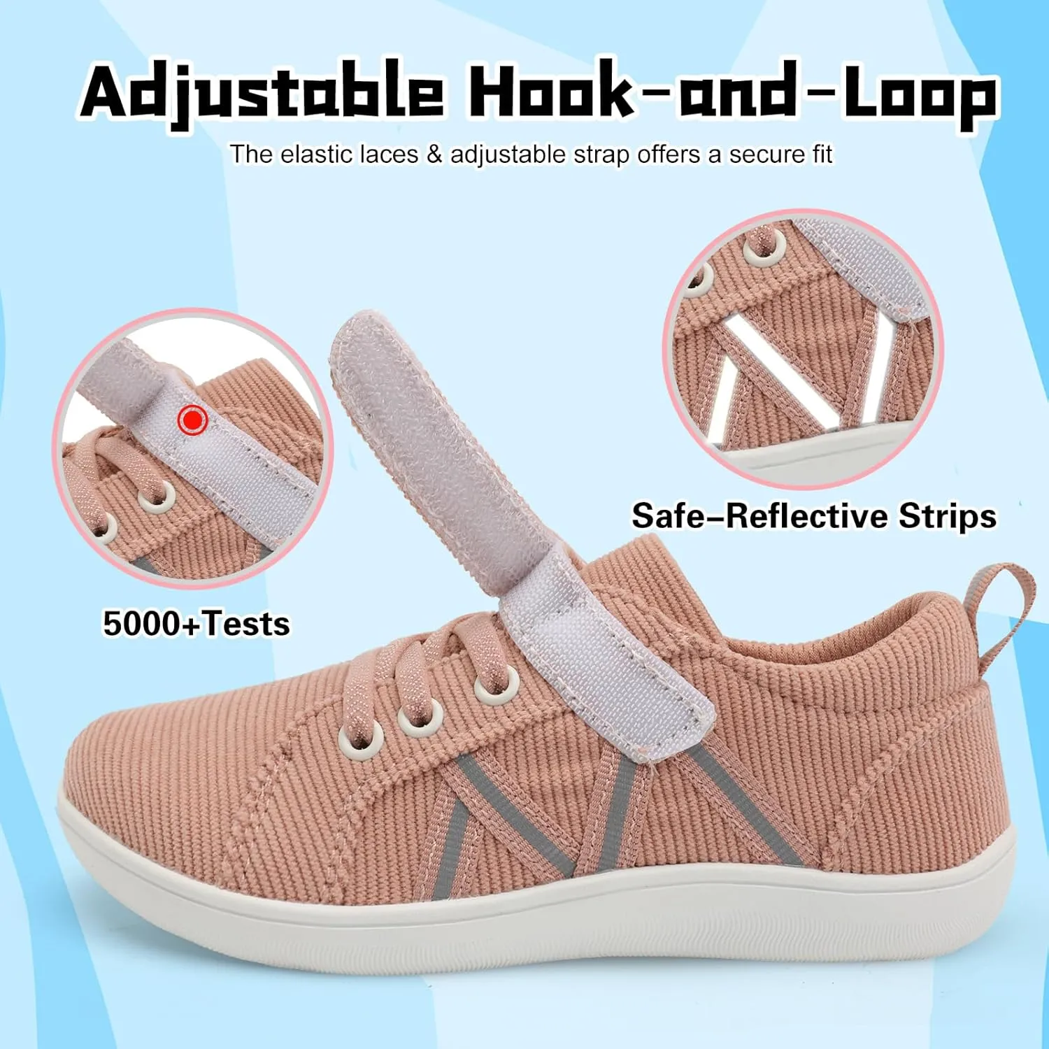 JOINFREE Toddler Shoes Boys Girls Wide Barefoot Shoes Little Kids Minimalist Sneakers Zero Drop Casual Walking Shoes Breathable Tennis Shoes Indoor Outdoor