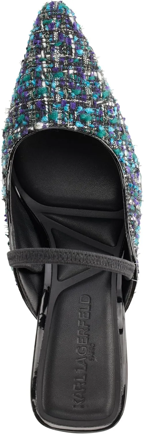 Karl Lagerfeld Paris Women's Keera Evening Slingback Pump