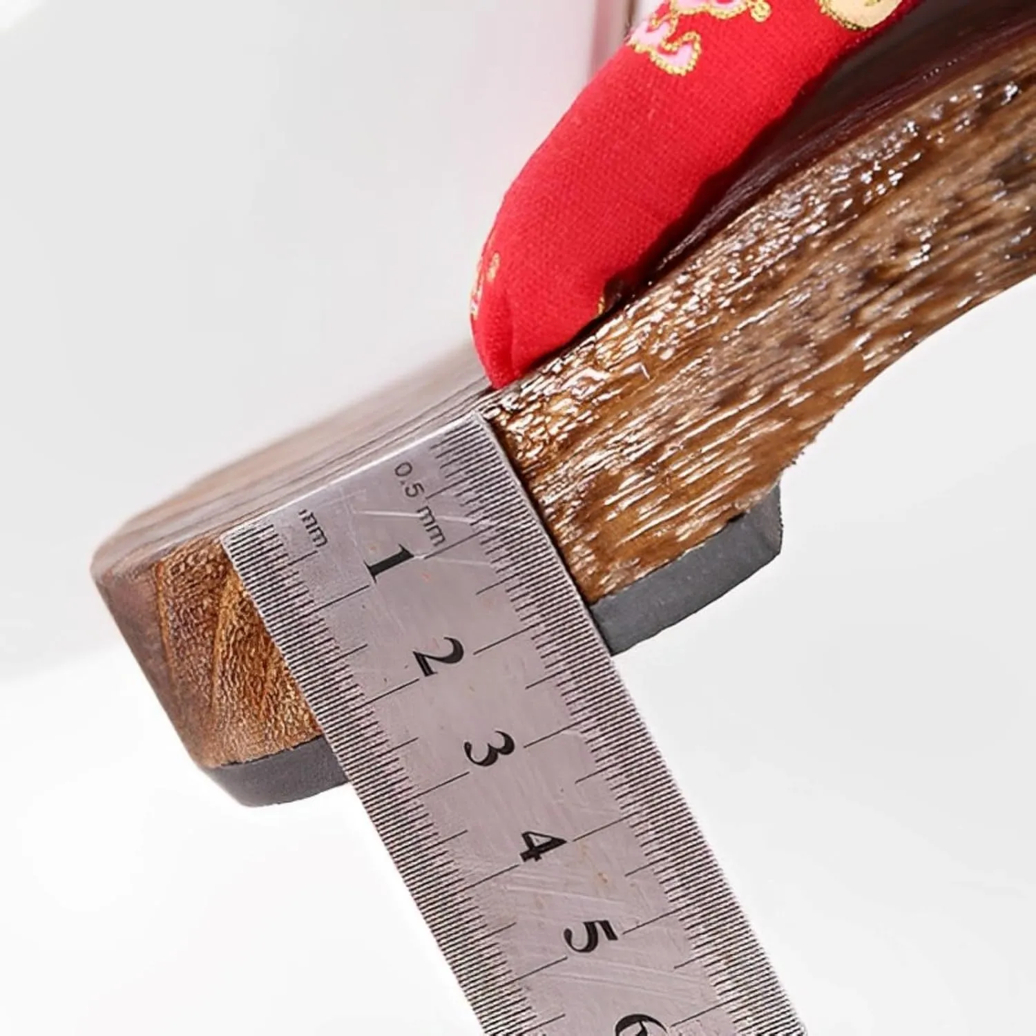 Kids Japanese Traditional Shoes Wooden Sandals Geta Clog nezuko Cosplay Boys Girls Costume