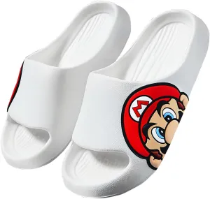 Kids Slide Sandals Cute Non-Slip Slippers, Boys & Girls Sandals Soft Sole Lightweight Summer Water Shoes for Bathroom Shower Pool Beach, Little Kid 10-11
