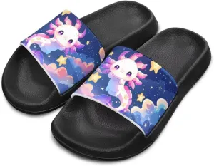 Kids Slide Sandals Waterproof Boys Slide-on Shoes Sandals for Girls