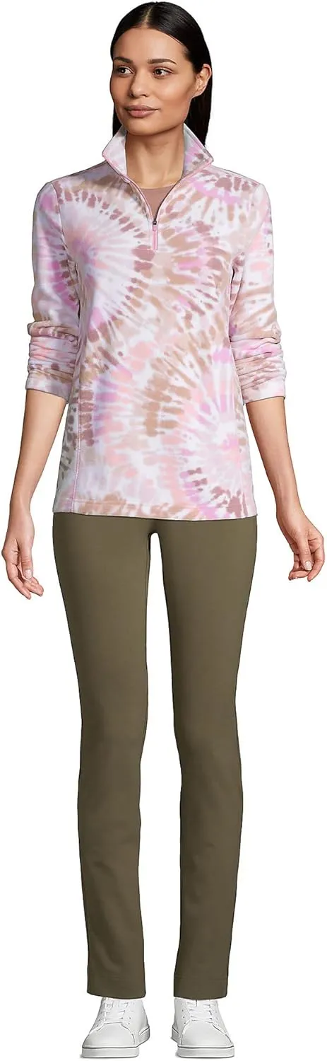 Lands' End Women's Starfish Mid Rise Slim Leg Pants