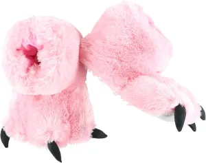 Lazy One Animal Paw Slippers for Kids and Adults, Fun Costume for Kids, Cozy Furry Slippers