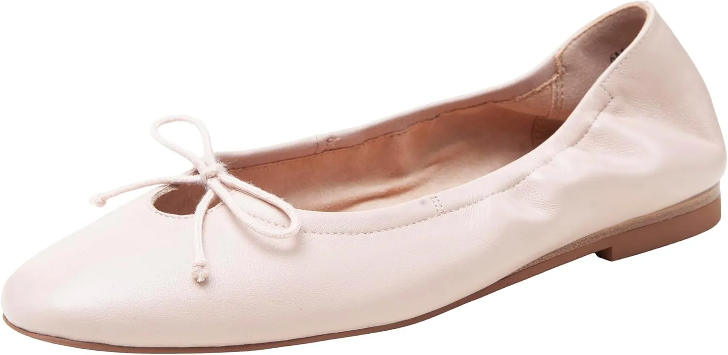 Linea Paolo - Mila - Womens Ruched Top Line Ballet Flats