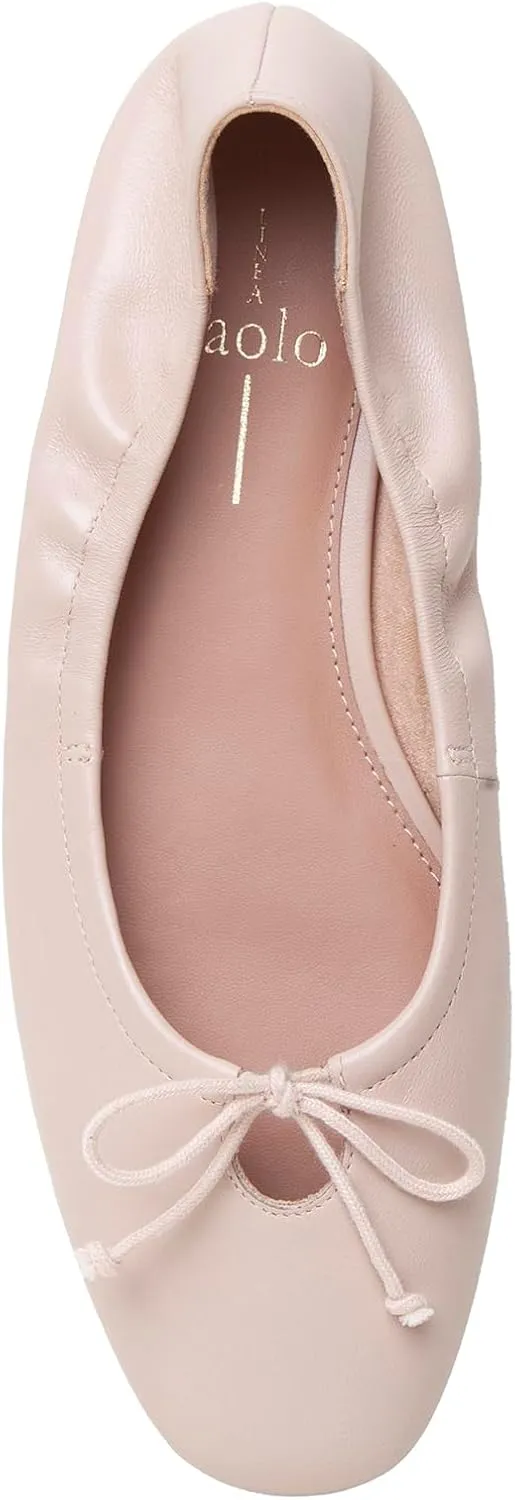 Linea Paolo - Mila - Womens Ruched Top Line Ballet Flats
