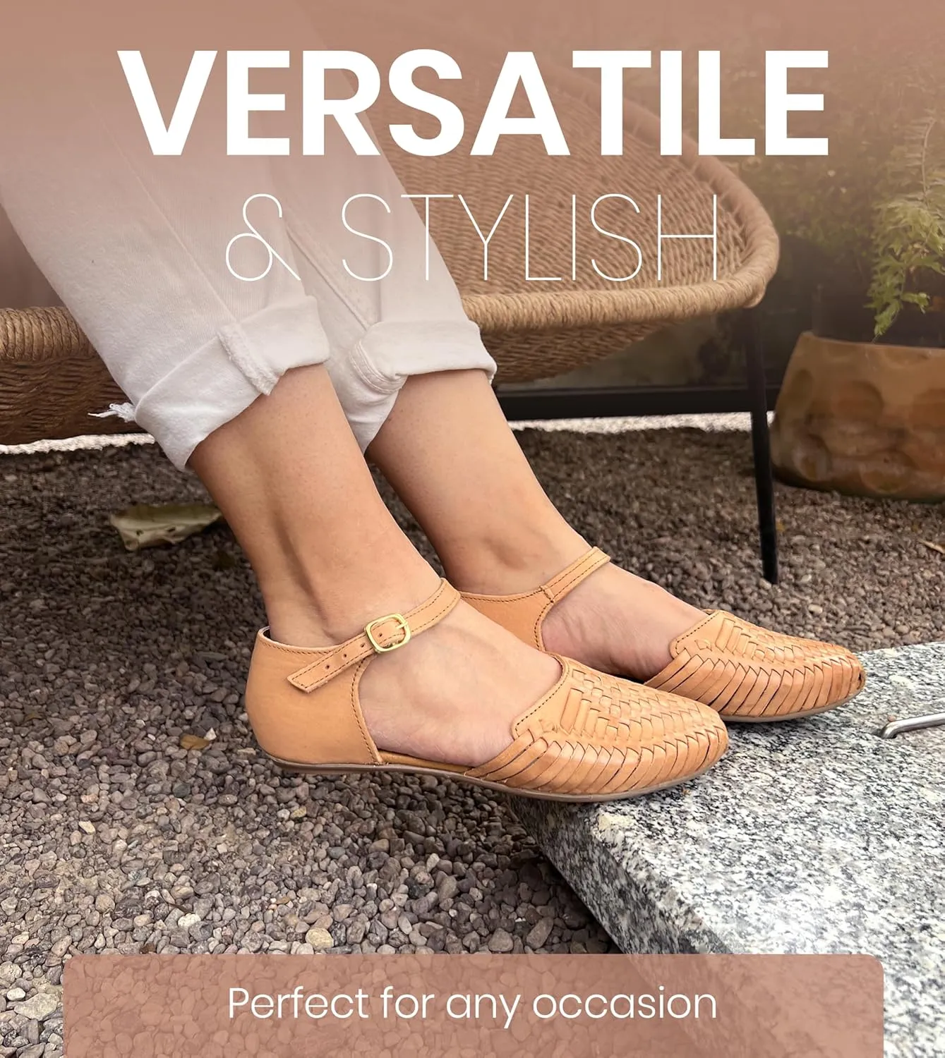 Macarena Collection Womens Shoes Leather Sandals for Women | Huarache Handmade Mexican Sandals Women | Comfortable & Stylish Womens Sandals 2150