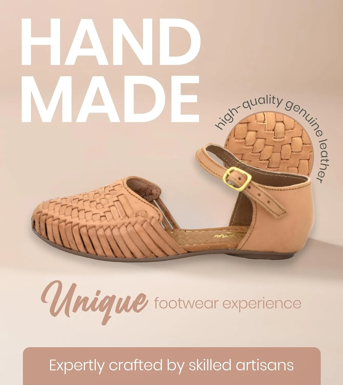 Macarena Collection Womens Shoes Leather Sandals for Women | Huarache Handmade Mexican Sandals Women | Comfortable & Stylish Womens Sandals 2150