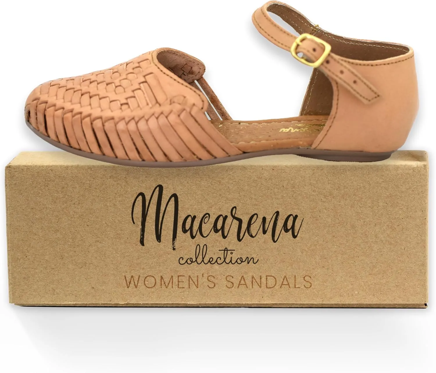 Macarena Collection Womens Shoes Leather Sandals for Women | Huarache Handmade Mexican Sandals Women | Comfortable & Stylish Womens Sandals 2150