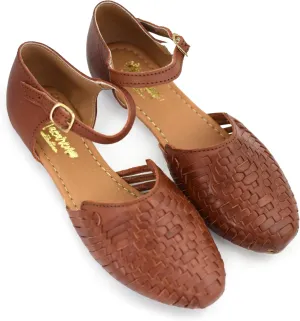 Macarena Collection Womens Shoes Leather Sandals for Women | Huarache Handmade Mexican Sandals Women | Comfortable & Stylish Womens Sandals 2150