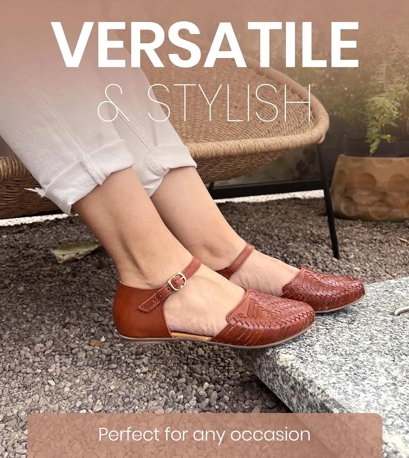 Macarena Collection Womens Shoes Leather Sandals for Women | Huarache Handmade Mexican Sandals Women | Comfortable & Stylish Womens Sandals 2150