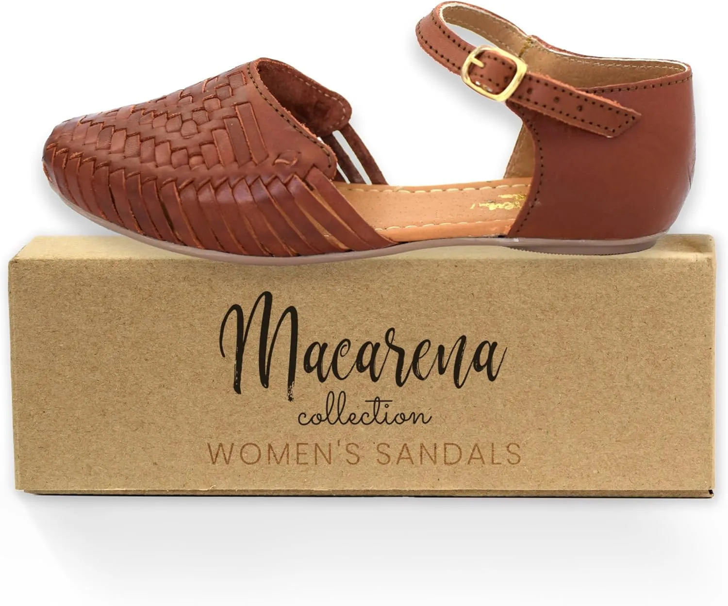 Macarena Collection Womens Shoes Leather Sandals for Women | Huarache Handmade Mexican Sandals Women | Comfortable & Stylish Womens Sandals 2150