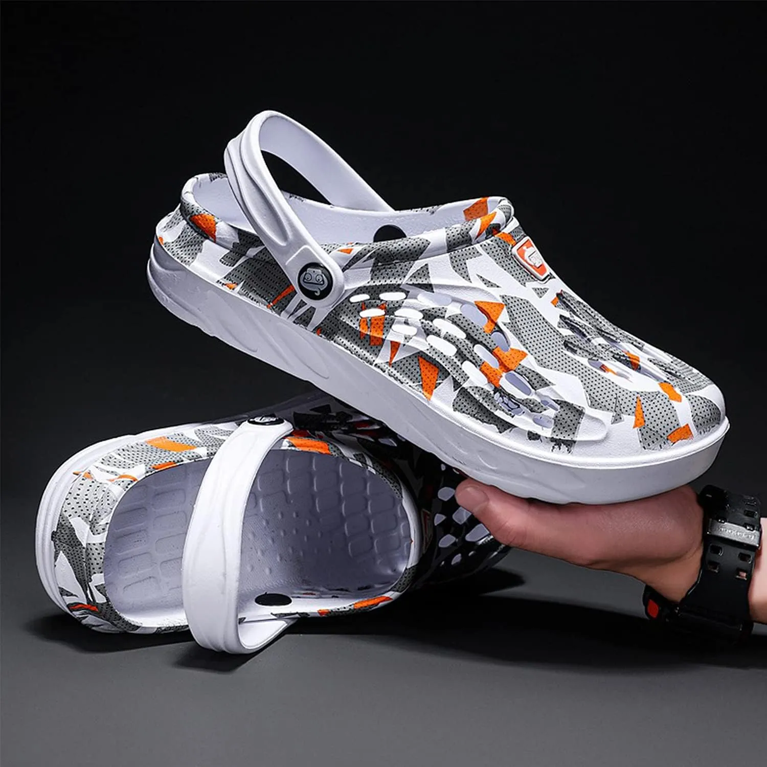 Meidiastra Unisex-Adult Clogs Sandals Summer Breathable Garden Shoes Indoor Outdoor Slippers Mules Footwear