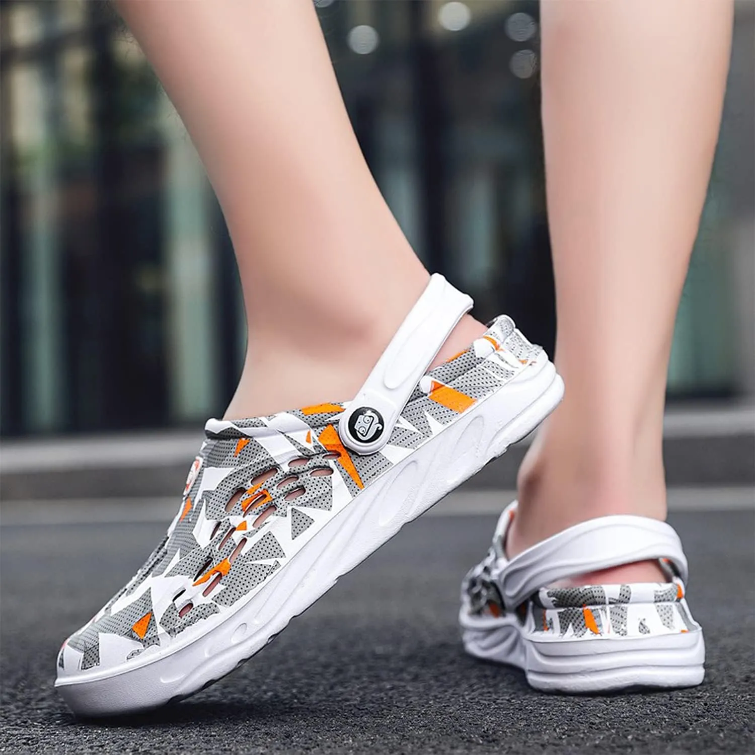 Meidiastra Unisex-Adult Clogs Sandals Summer Breathable Garden Shoes Indoor Outdoor Slippers Mules Footwear