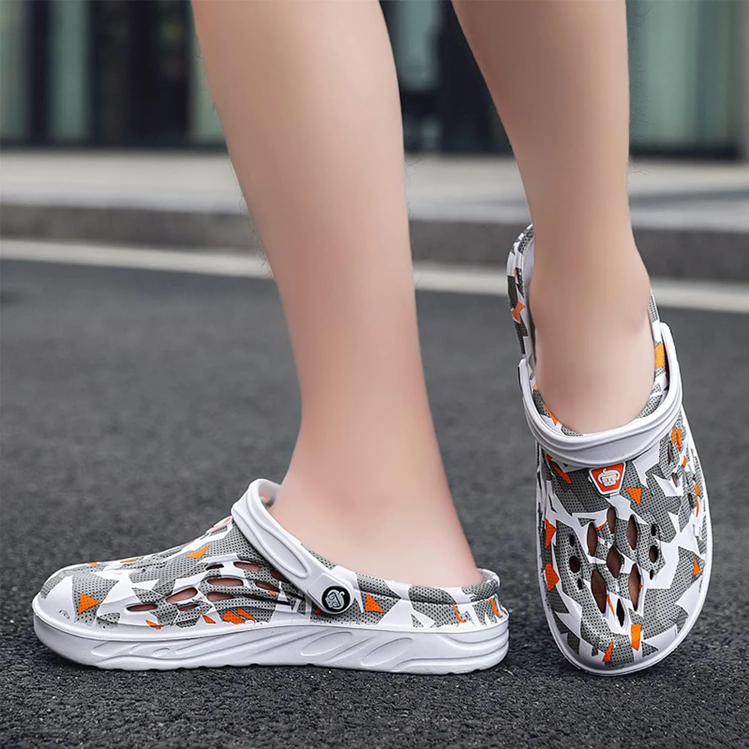 Meidiastra Unisex-Adult Clogs Sandals Summer Breathable Garden Shoes Indoor Outdoor Slippers Mules Footwear