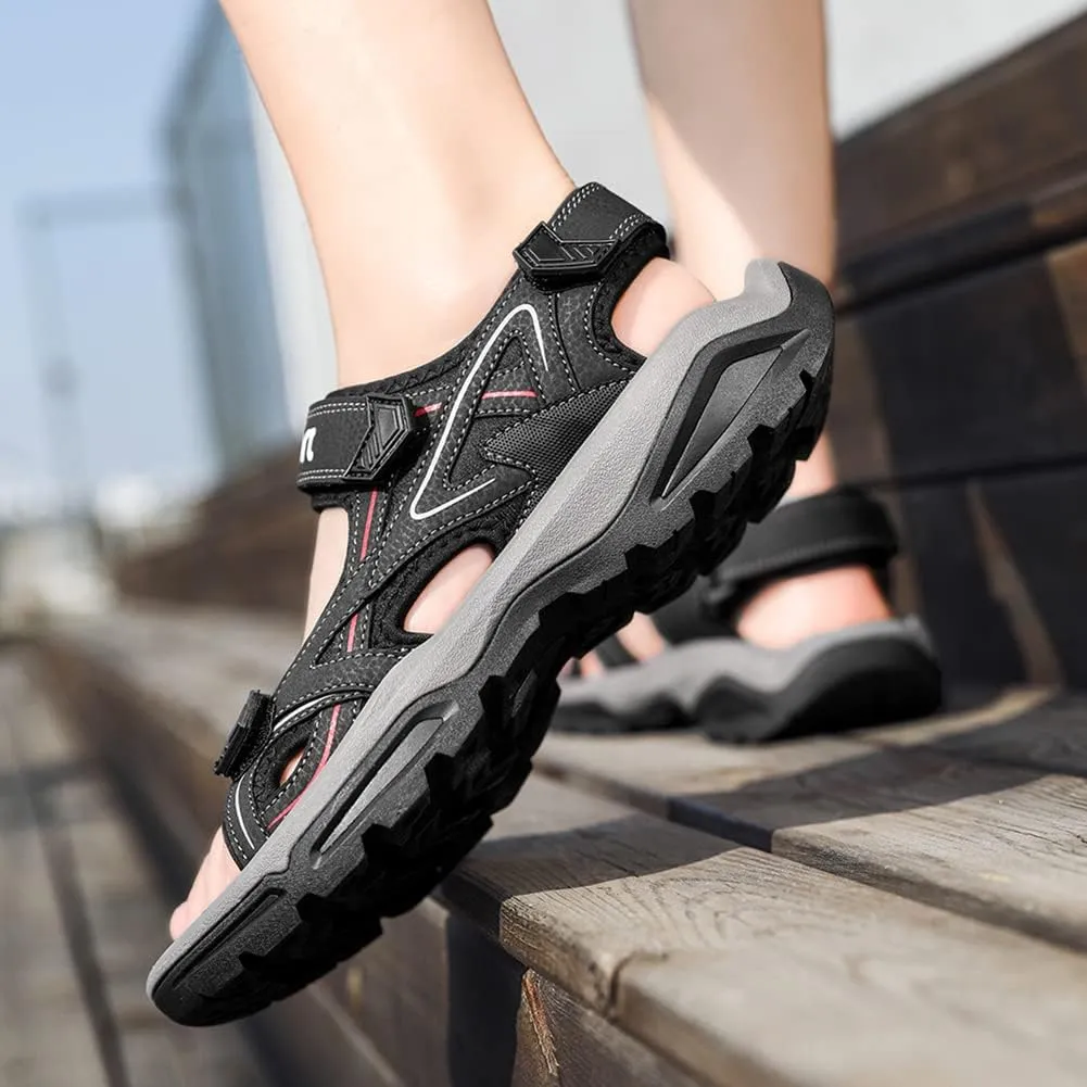 Men's Beach Sandals Hiking Sandals Fashion Outdoor Athletic Water Surfing Fisherman Sandals