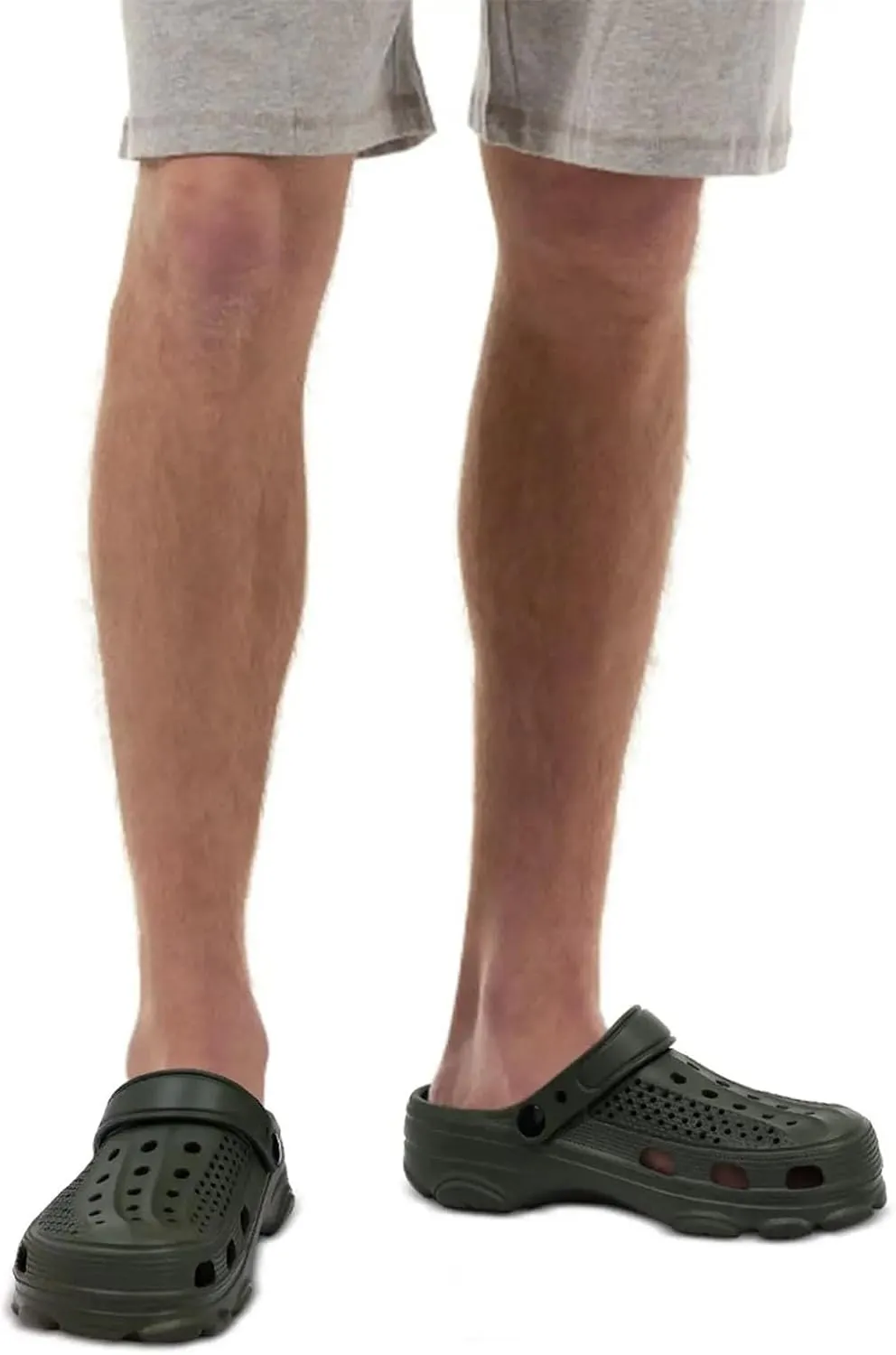 Men's Breathable Clogs, Non-Slip Fishing Beach Shoes