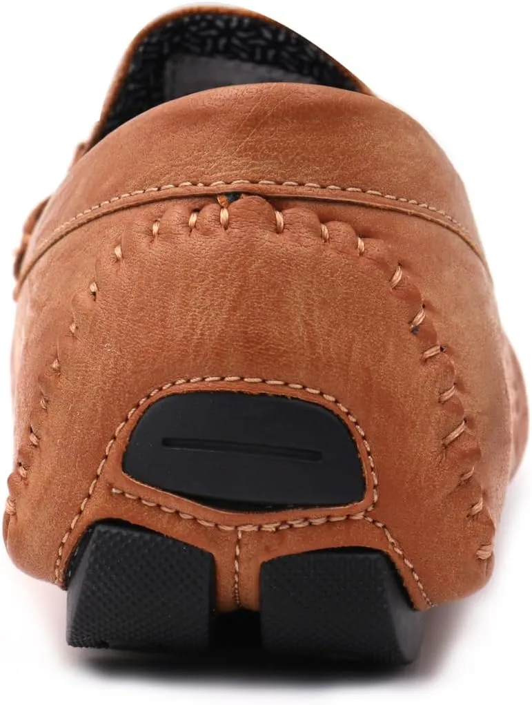 Men's Driving Loafer, Lightweight Breathable Design with Durable Rubber Sole