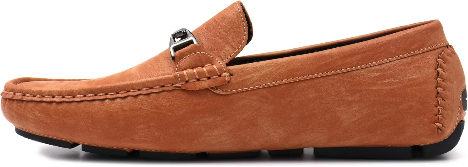 Men's Driving Loafer, Lightweight Breathable Design with Durable Rubber Sole
