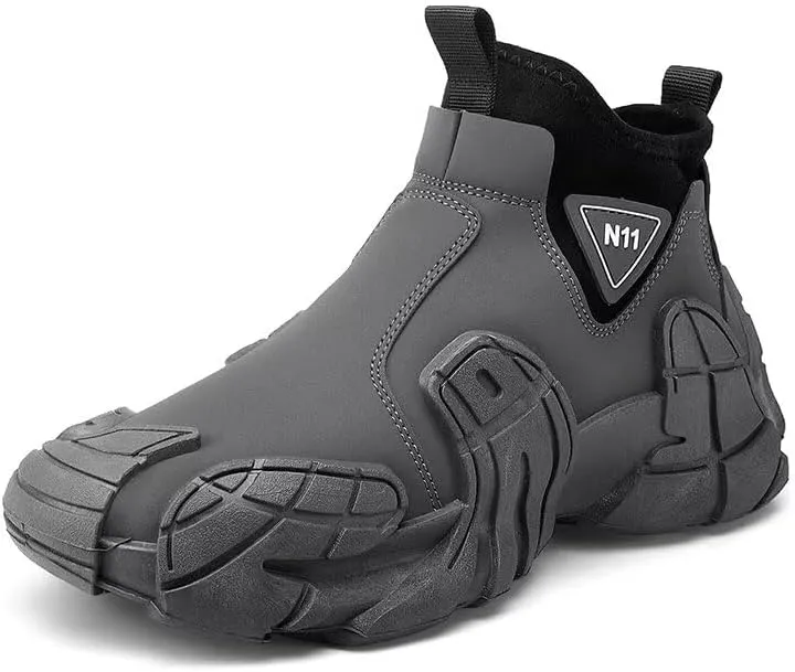 Men's High Top Running Shoes Lightweight Slip On Walking Shoes Workout Shoes for Men Fashion Sneakers