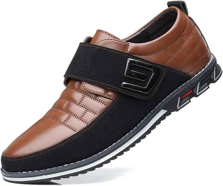 Men's Loafers Premium Leather Comfort Business Casual Oxford Shoes Office Working Driving Walking Shoe