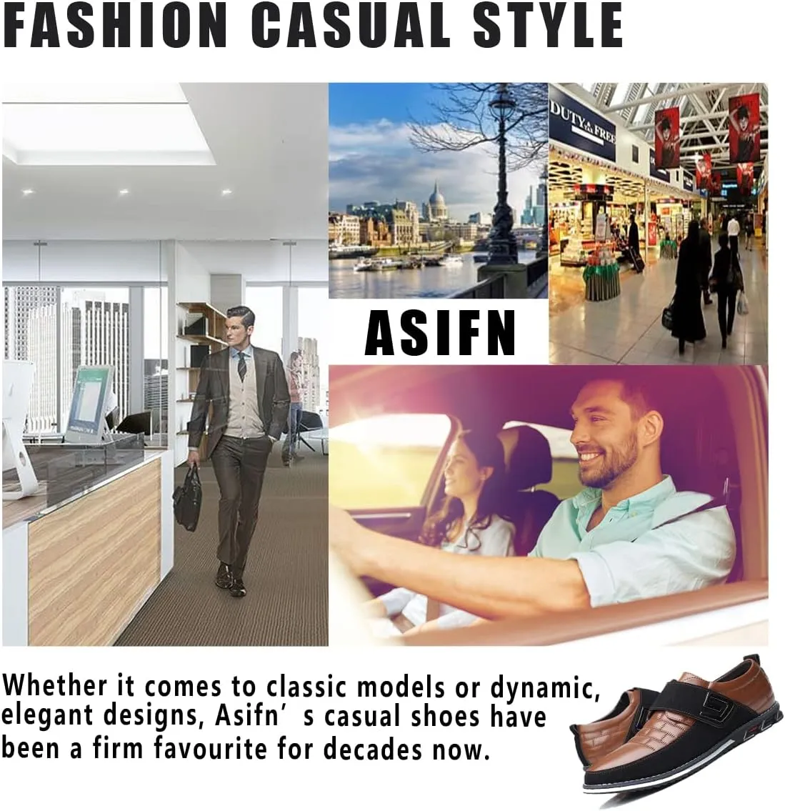 Men's Loafers Premium Leather Comfort Business Casual Oxford Shoes Office Working Driving Walking Shoe