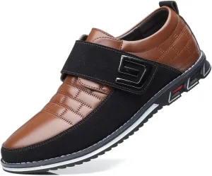 Men's Loafers Premium Leather Comfort Business Casual Oxford Shoes Office Working Driving Walking Shoe