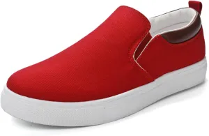 Mens Slip on Shoes, Men Canvas Low top Shoes, Fashion Shoes with Comfortable and Breathable