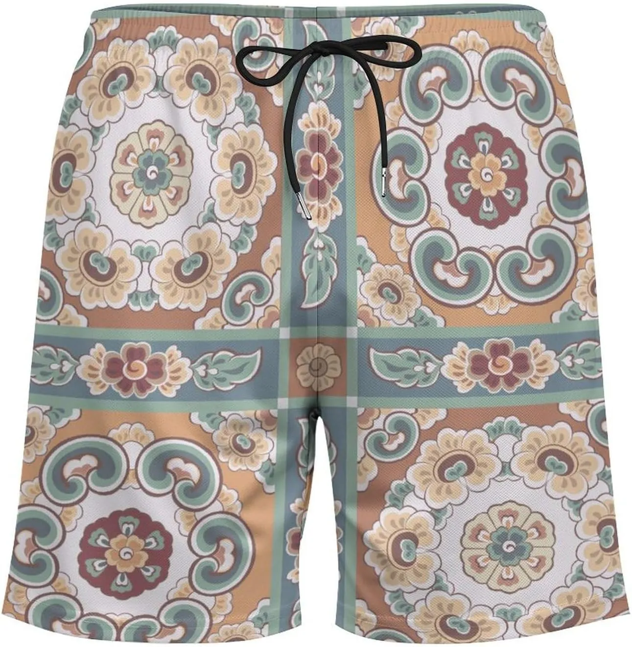 Mens Swim Trunks with Compression Liner Bathing Suits Beach Shorts Swim Shorts Men Swim Trunks