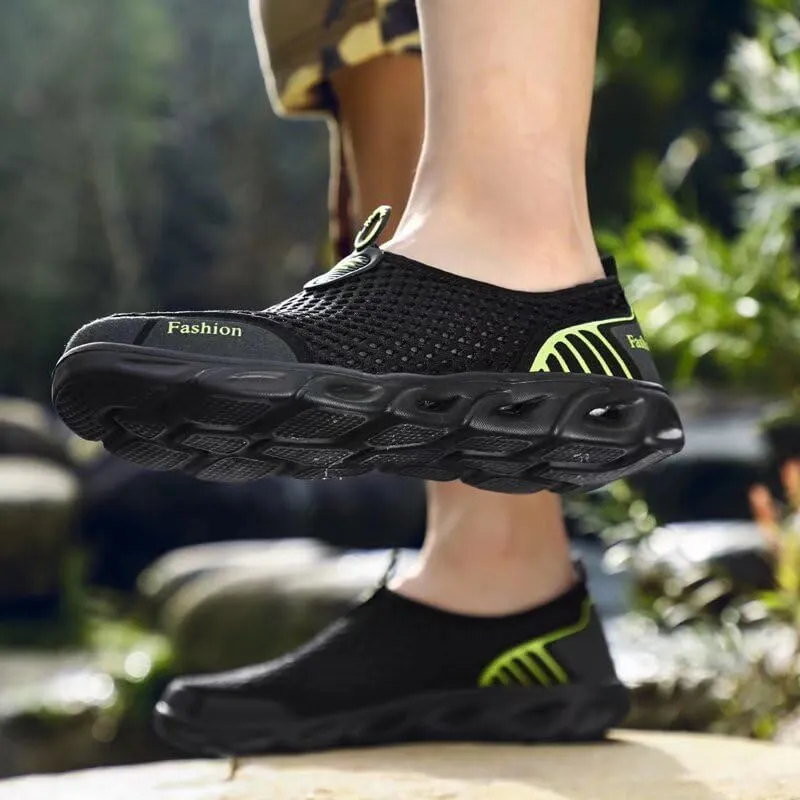 Mens Womens Lightweight Breathable Water Shoes for River Beach