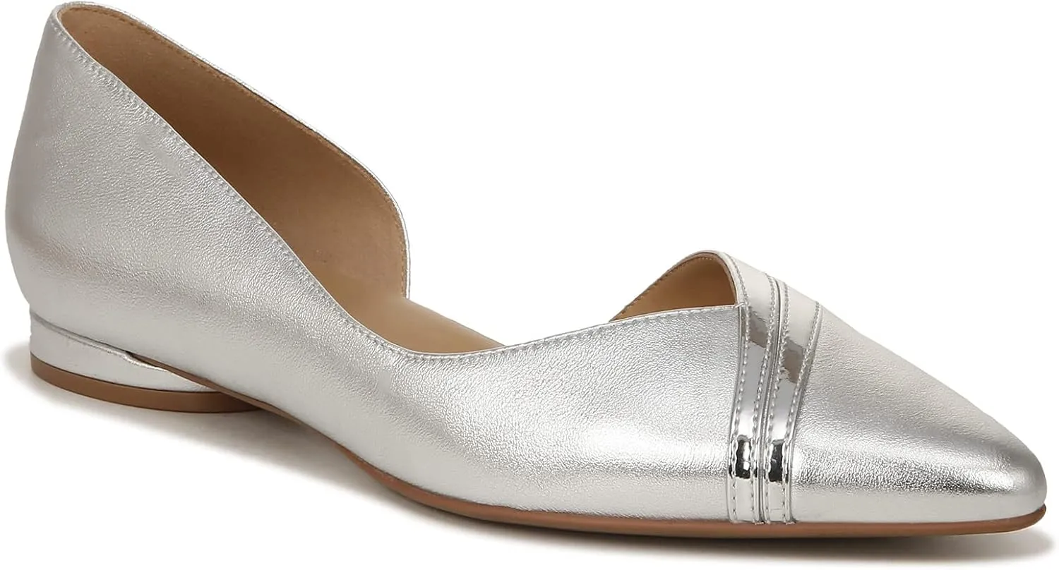 Naturalizer Women's Henrietta D'Orsay Pointed Toe Ballet Flat