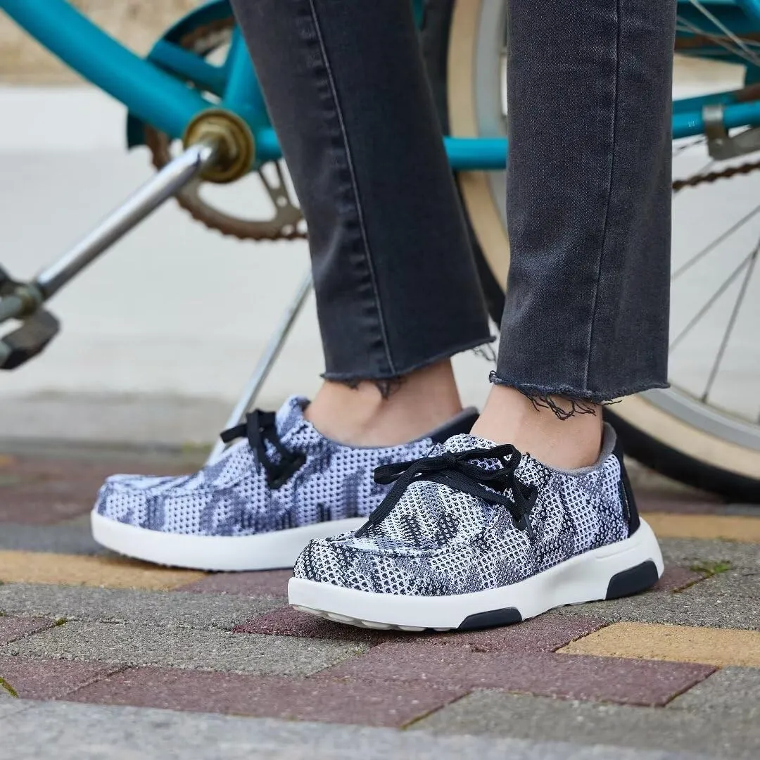 OrthoComfoot Women's Orthopedic Casual Shoes, Arch Support Lace up Driving Sneakers for Outdoor Indoor, Slip Resistant Walking Sneakers for Foot and Heel Pain Relief
