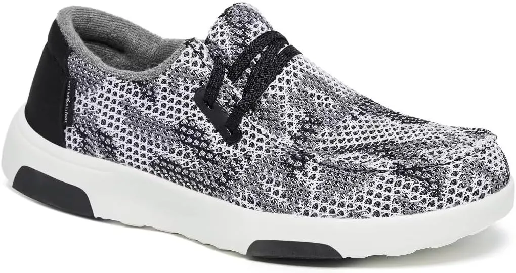 OrthoComfoot Women's Orthopedic Casual Shoes, Arch Support Lace up Driving Sneakers for Outdoor Indoor, Slip Resistant Walking Sneakers for Foot and Heel Pain Relief